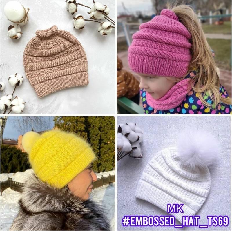 Шапка Embossed (tatyana_suslova_knits)