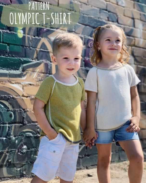 Футболка Olympic T-shirt, для взрослых и детей (bynataliana)