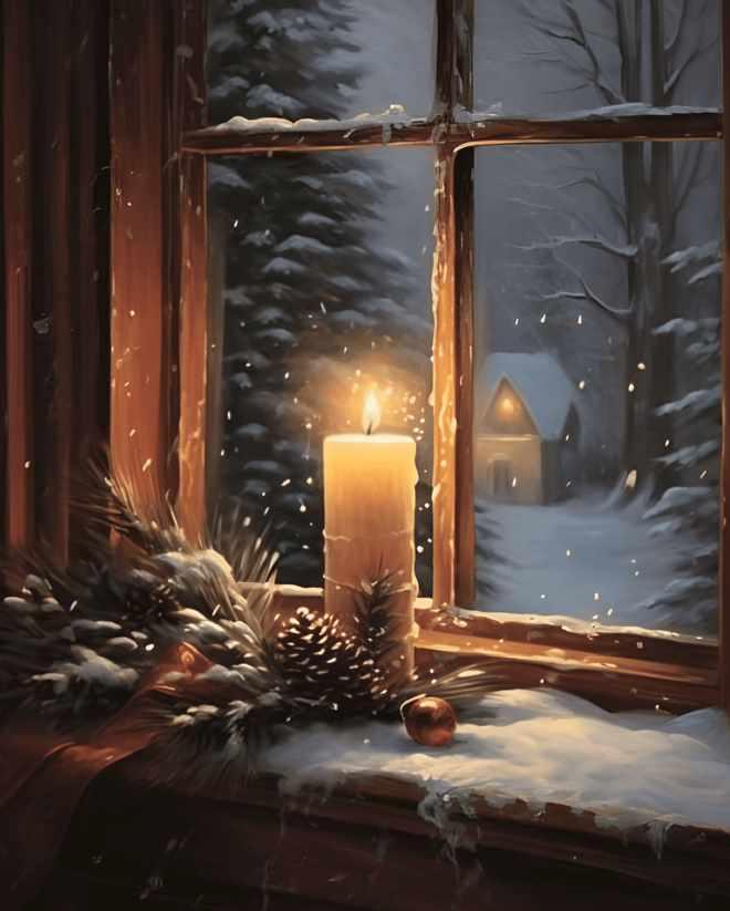 Новогодняя композиция (Ольга Базанова)