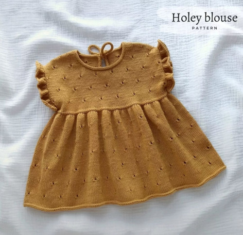 [ola_lukola] Блузка Holey (Ольга Лупинос-Кобцева)