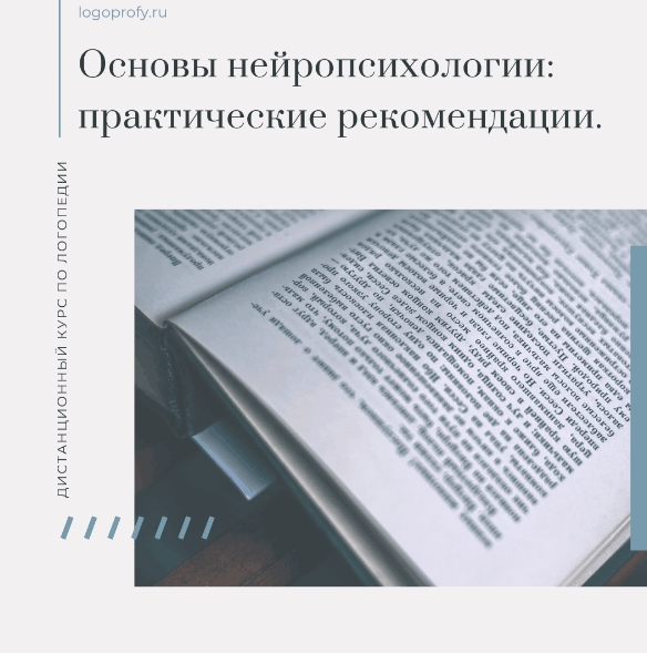 Основы нейропсихологии: практические рекомендации [logoprofy]