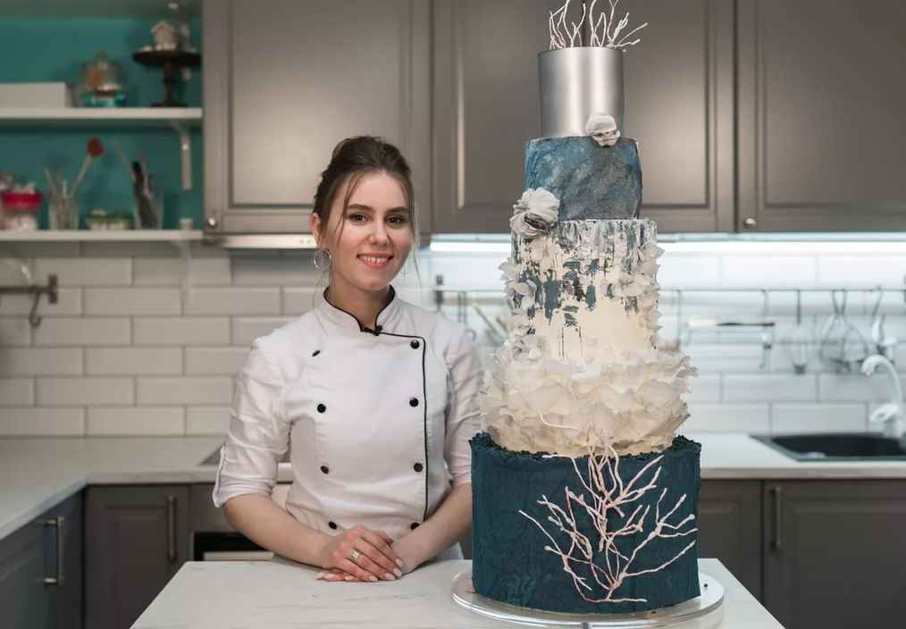 [Кондитерка] Свадебные дизайн торты и работа в сегменте [The Chef]