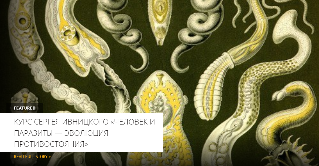 [Архэ] Человек и паразиты — эволюция противостояния. Принципы формирования паразитизма (Сергей Ивницкий)