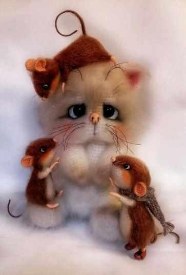 Кот и мыши (Ольга Кулишевич)