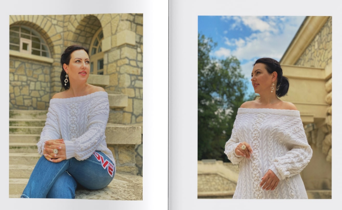 Женский джемпер Christmas jumper woman (Юлия Гирман)