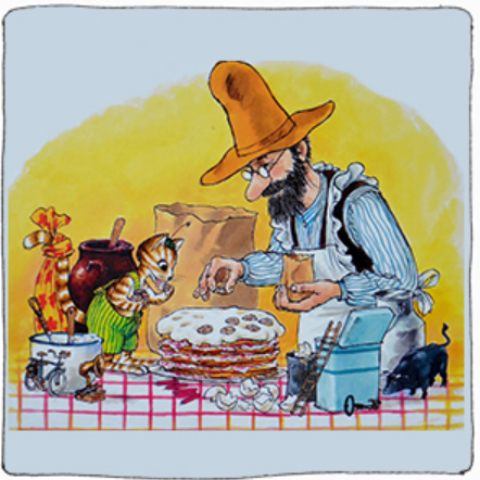 Праздник для малышей. Именинный пирог Финдуса (Юля Луговская)