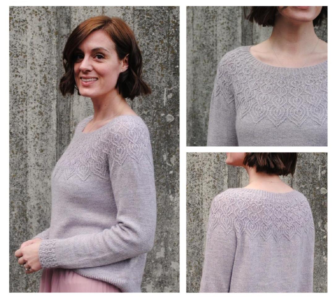 Пуловер с круглой кокеткой Sculpt (Rachel Illsley)