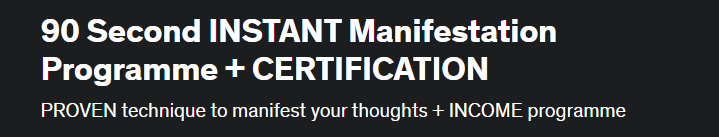 [Udemy] 90-секундная программа мгновенной манифестации (Марк Винн)