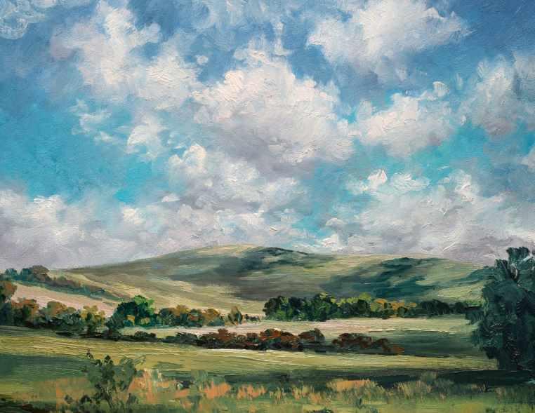 [ZartSchool] Холмистый пейзаж (Татьяна Зубова)