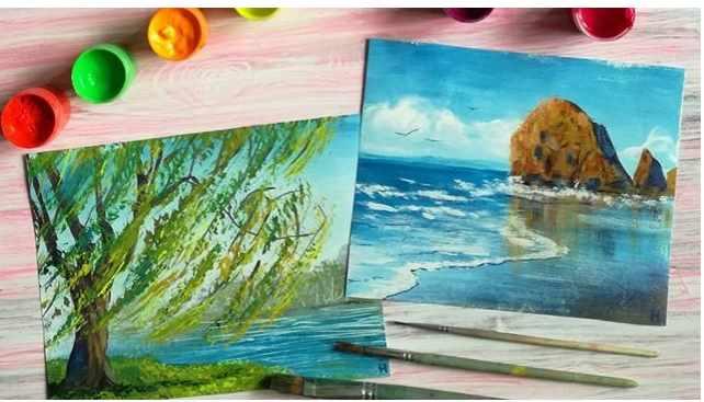 5 уроков правополушарной живописи (интенсив) (Наташа Йорк)