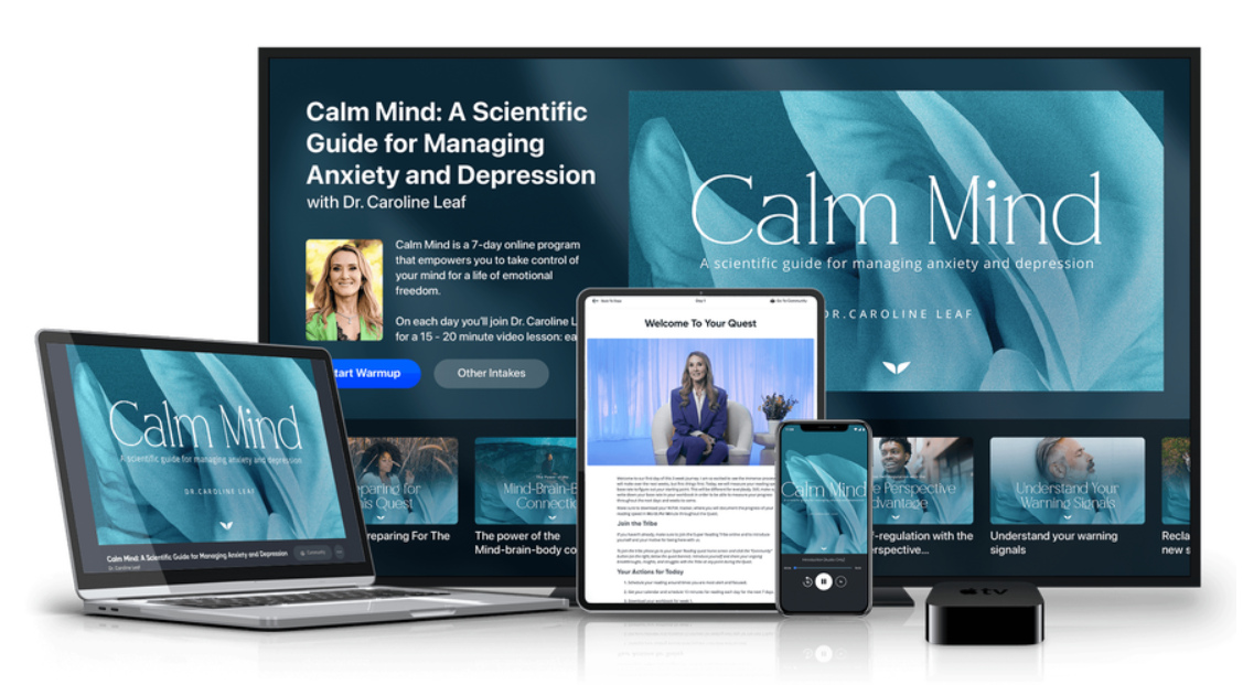 [Mindvalley] Calm Mind: A Scientific Guide to Managing Anxiety and Depression (Dr. Caroline Leaf)
