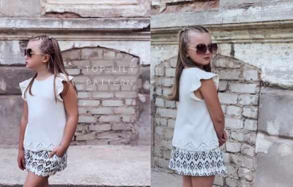 Топ Lily (Юлия Старикова, staryxo_knit)