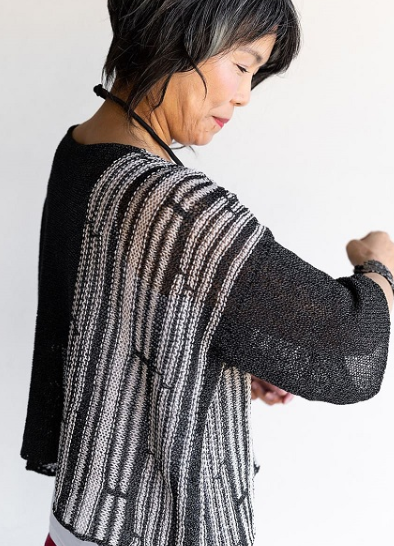 [Vjazhi.ru] Летний пуловер спицами Bamboo (Yumiko Alexander)