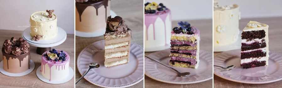 Урок по мини-тортам (Анастасия Конарева) @klinova_bakery