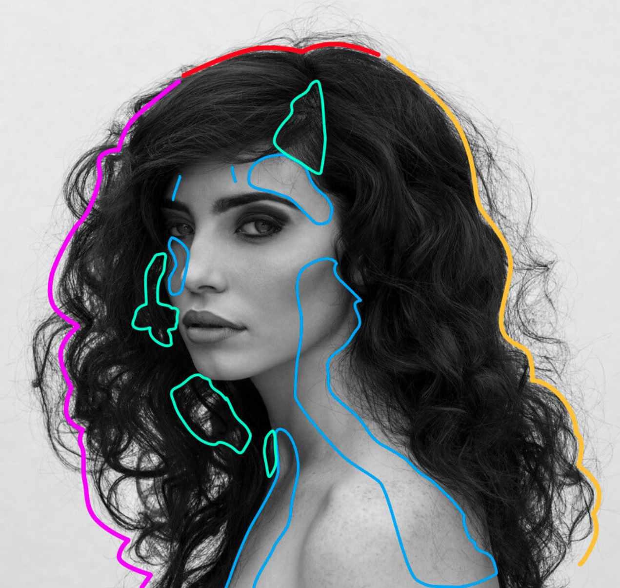 Продвинутая ретушь волос (Sef McCullough) [RUS]