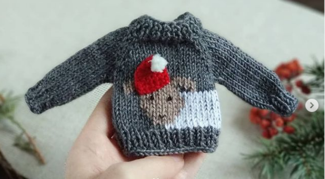 Бесшовный свитер для мишек и не только (bannaannabears)