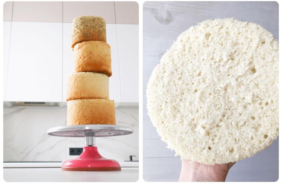 Классический бисквит. 4 вида бисквита (Юлия Куклина)