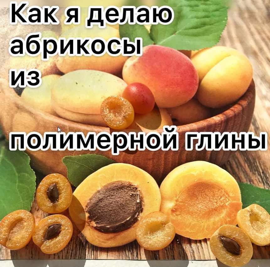 МК "Как я делаю абрикосы из полимерной глины" (magic_magic_garden)