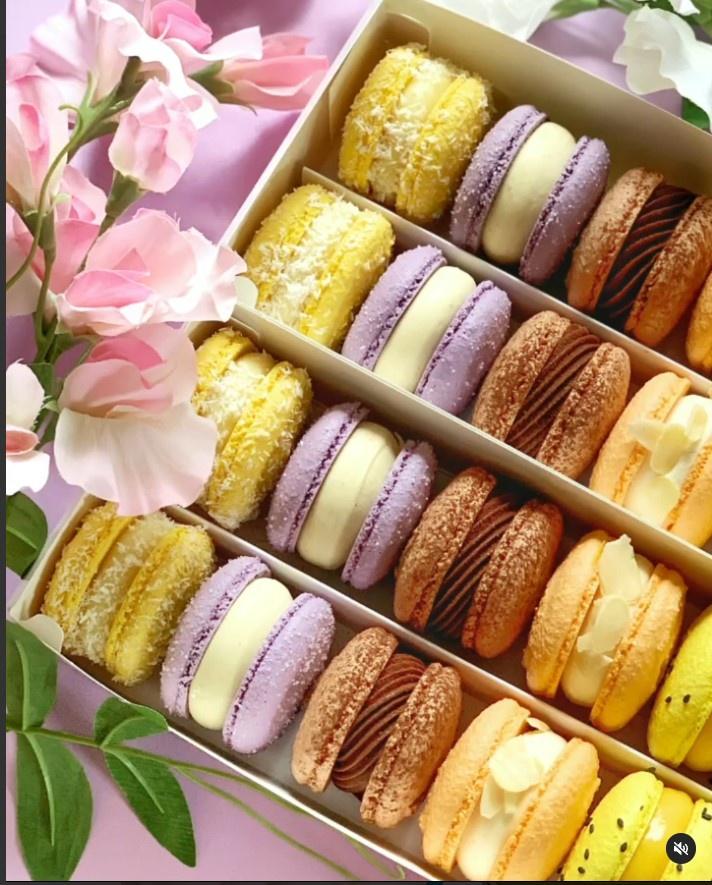 Урок по макаронс на французской меренге с пониженным содержанием сахара (Светлана Постнова)