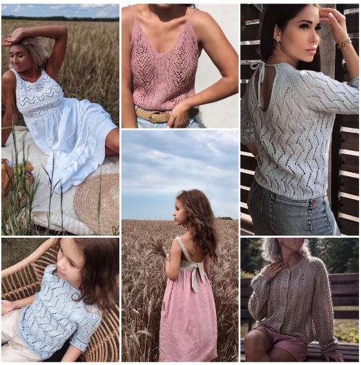 Набор из 5 мастер классов по весенним и летним моделям (Анна Сутурина)