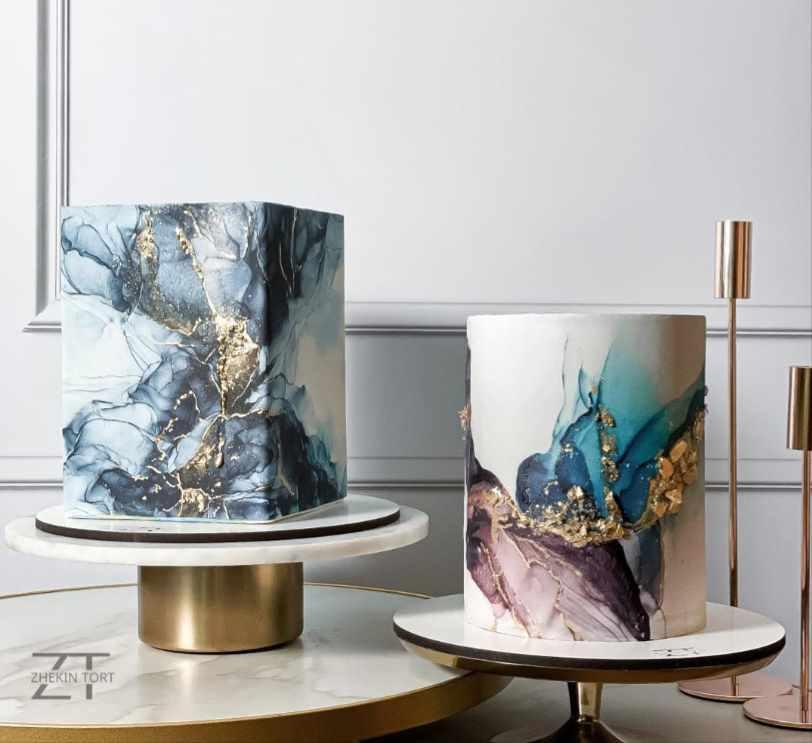 [zhekintort] Мрамор за 5 минут. Имитация алкогольных чернил (Евгения Морозова)