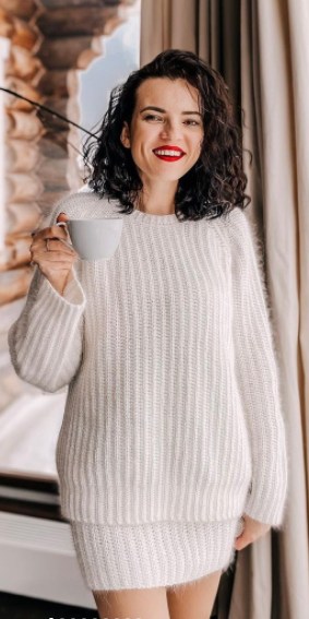 Костюм с юбкой + Шубка и Клатч и митенки (dana_romanova_design)