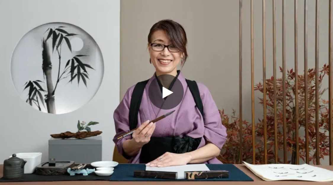 [Domestika] Живопись суми-э. Introduction to Sumi-e Painting (Кошу)