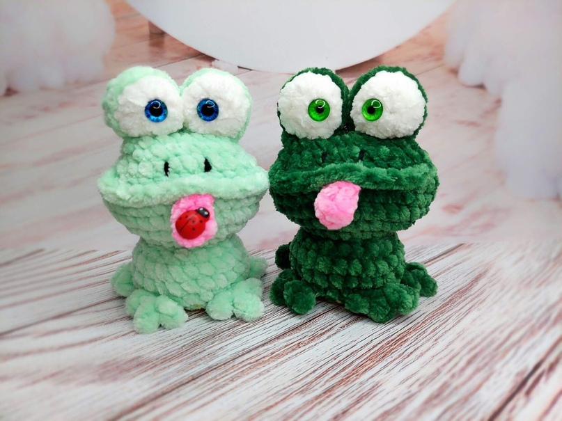 [Plush_ki_toys] Лягушёнок (Дарья Полякова)