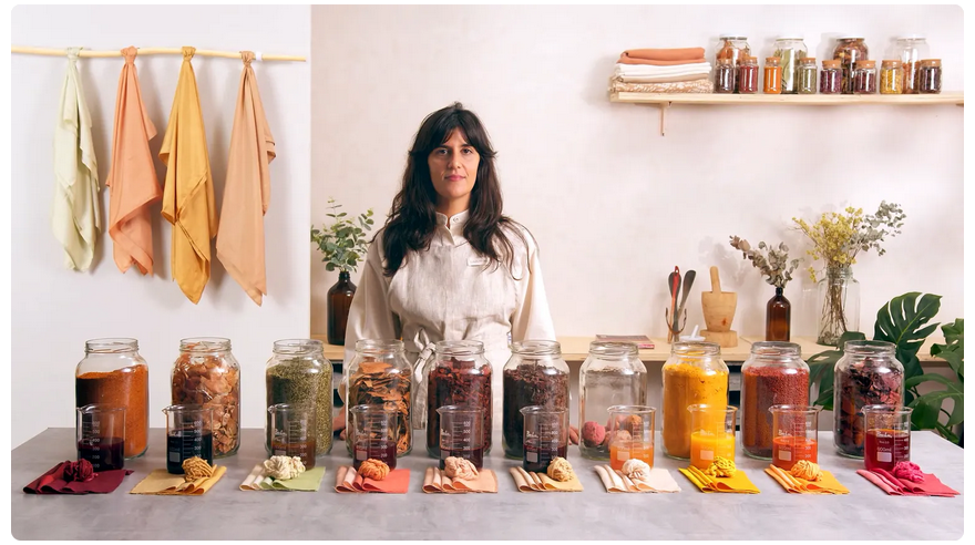 [Domestika] Живая одежда: экологичный дизайн и растительное окрашивание. Living Clothes: Sustainable Design and Botanical Dyeing (Flavia Aranha)