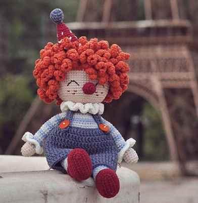 Милый клоун (dunaeva.toys)