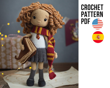 [Etsy] Amigurumi Cute Witch Crochet Pattern Doll (Olga Krylova)