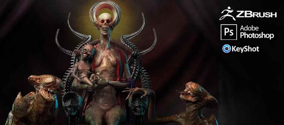 [The Gnomon workshop] Introduction to Zbrush 2020 [RUS]