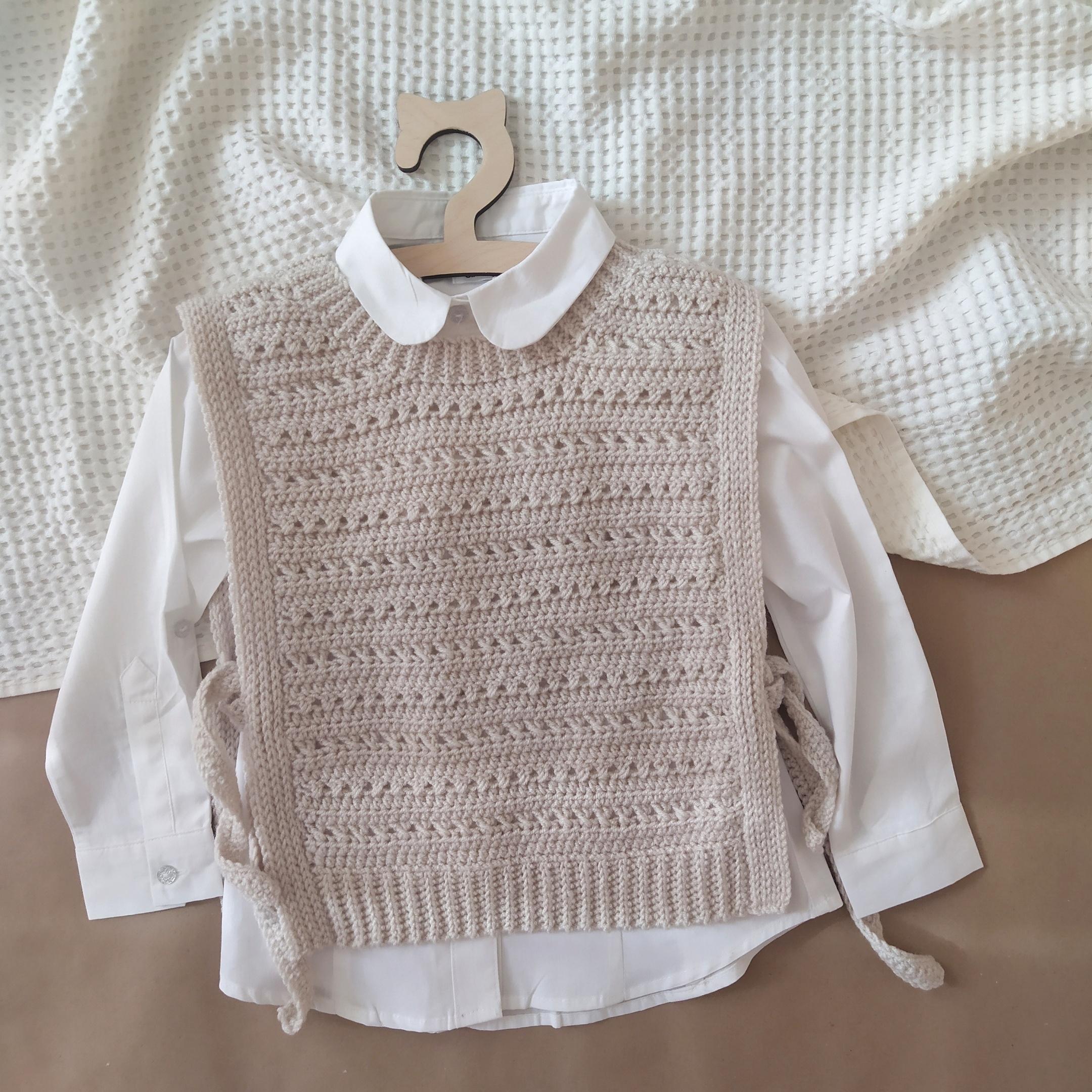 [mill_tiki] Жилетка-накидка (Яна Федюнина), фото 1 из 1.