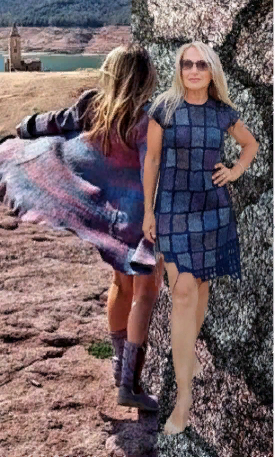 [Школа войлока онлайн] Туника в технике Маркетри. Пальто. Капюшон (Марта Дорофеева)