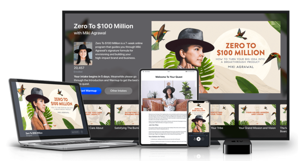 [Mindvalley] Zero to $100 Million (Miki Agrawal)