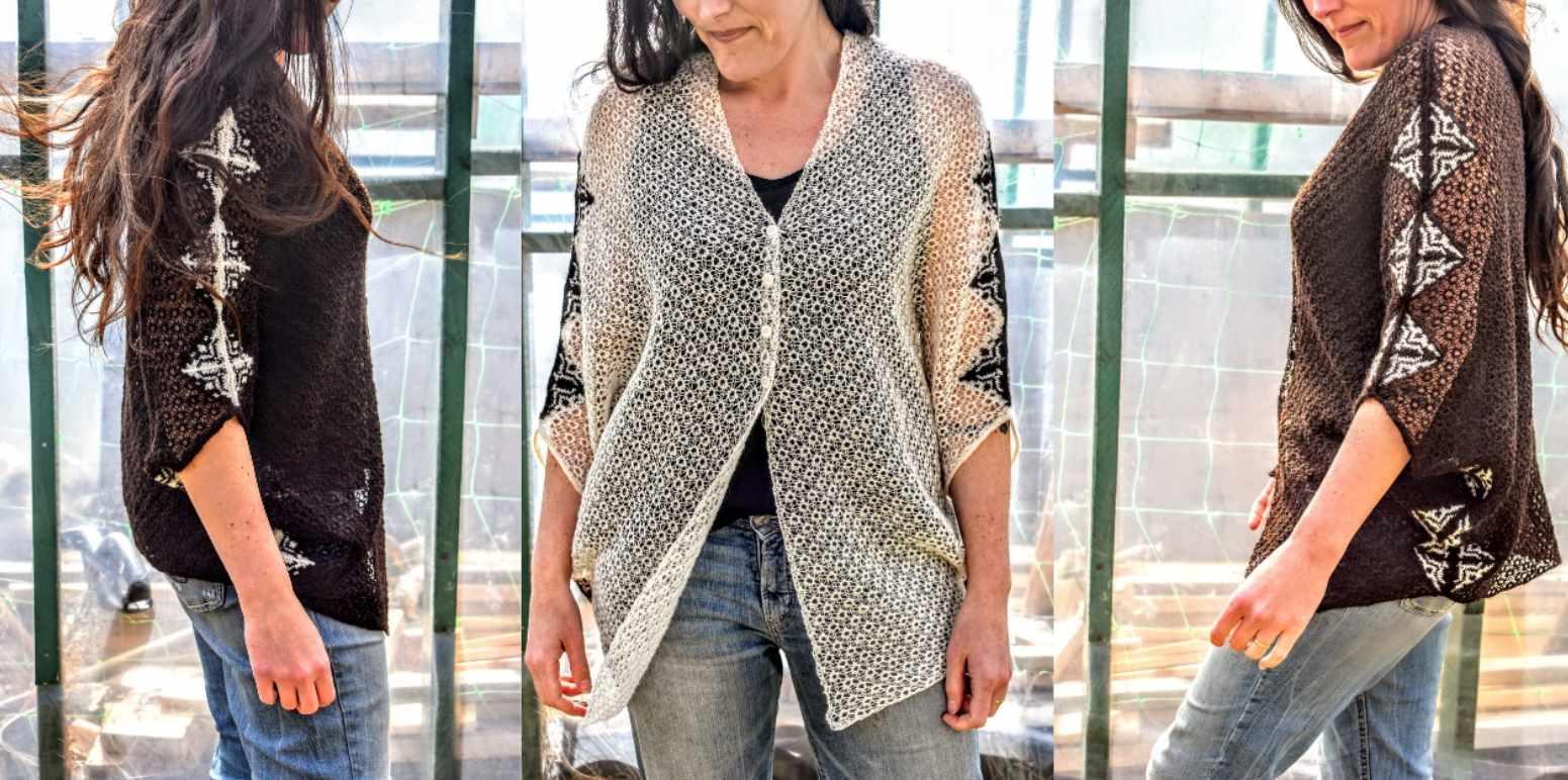 [Вяжи.ру] Ажурный кардиган спицами Bay Bulls (Jennifer Beale)