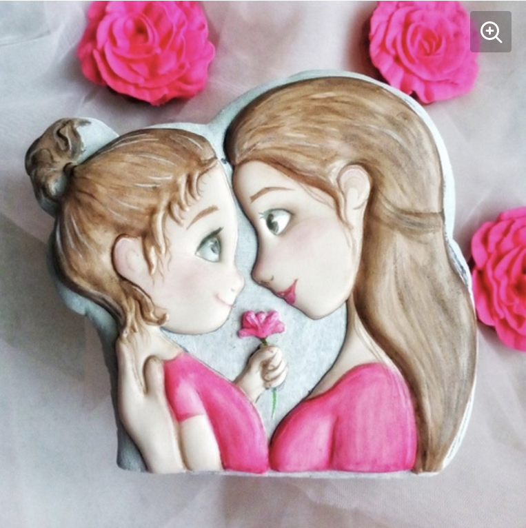 Мама и дочь (Татьяна Гафнер)