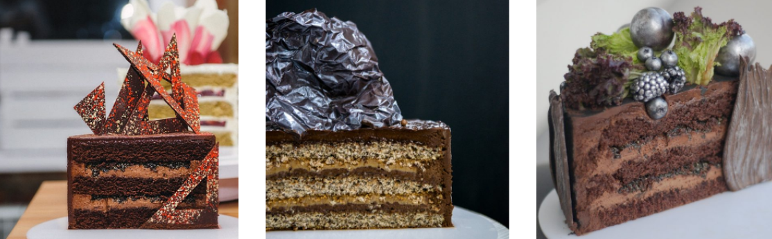 [dasha__she] Два торта с нуля. Копченый шоколад и фундук 2016