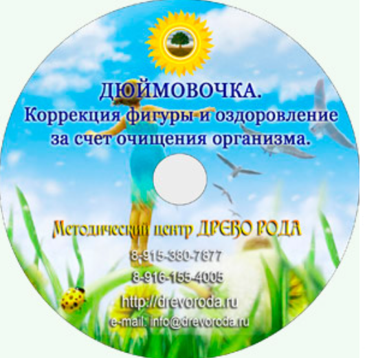 Дюймовочка. Коррекция фигуры. Очищение от шлаков, камней, солей, жира (Светлана Дорошкевич)