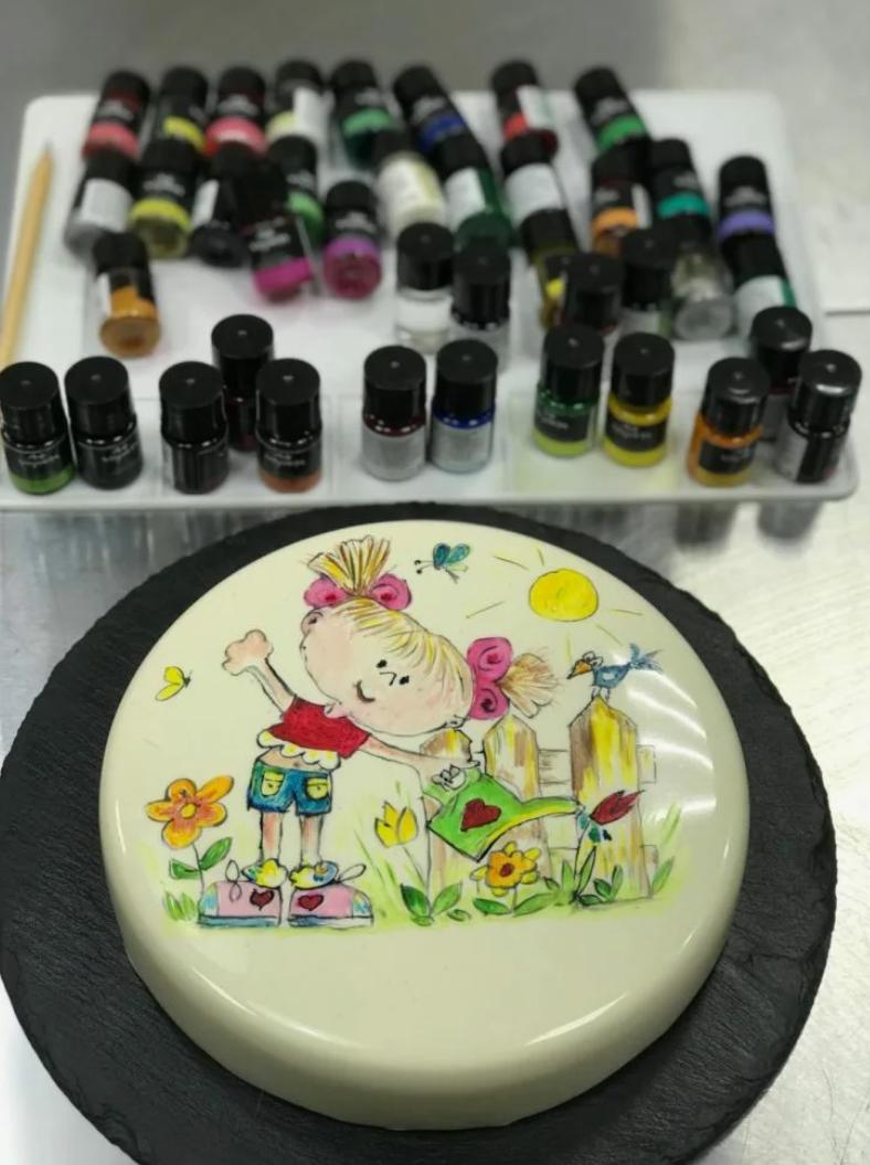 Рисунок на Гляссаже (Мария Манахова)