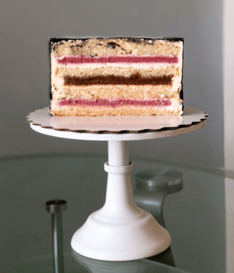 Торт «Ваниль-малина-шоколад» (Юлия Куклина)