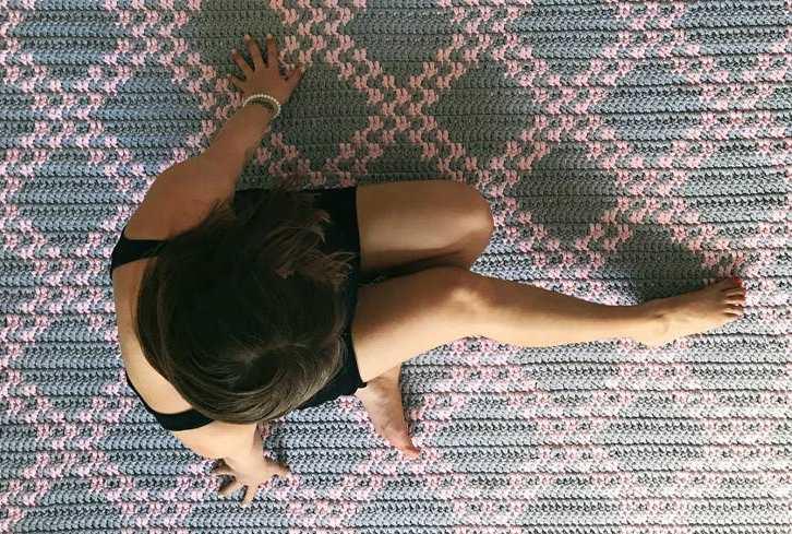 [Kronastore] Мастер класс по вязанию ковра ромбами