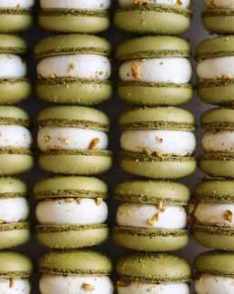 Начинка макарон «Фисташка & Вишня» (sweetsbyalice_com)