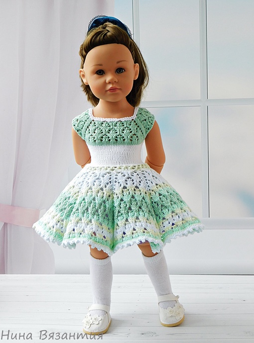 Паутинка нежности для кукол 45-50 см (Нина Вязантия)