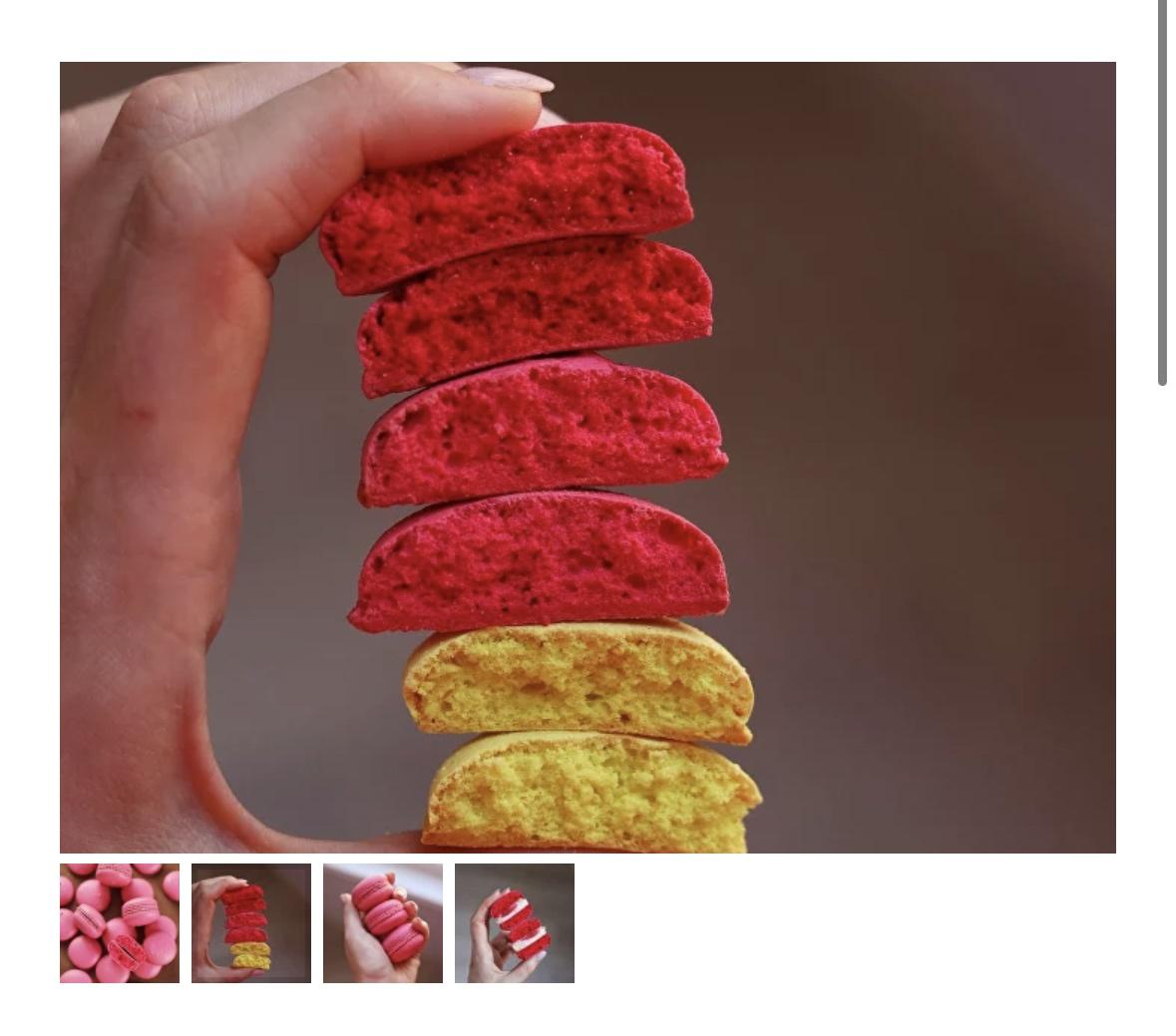 [ex_pastry_cook] Крышечки макарон: Альбумин, Французы+Швейцарцы на живом белке (Александра Шинкаренко)