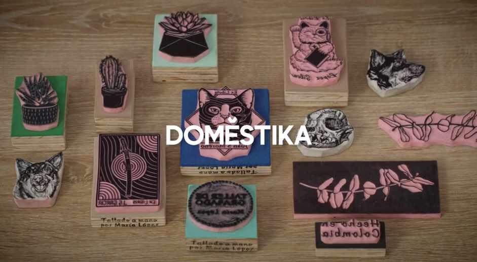 [Domestika] Изготовление штампов с типографикой и изображениями (Maria Lopez)