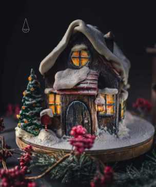 3D-торт «Сказочный дом» (Елена Елькина-Ковалева) @glavgnom