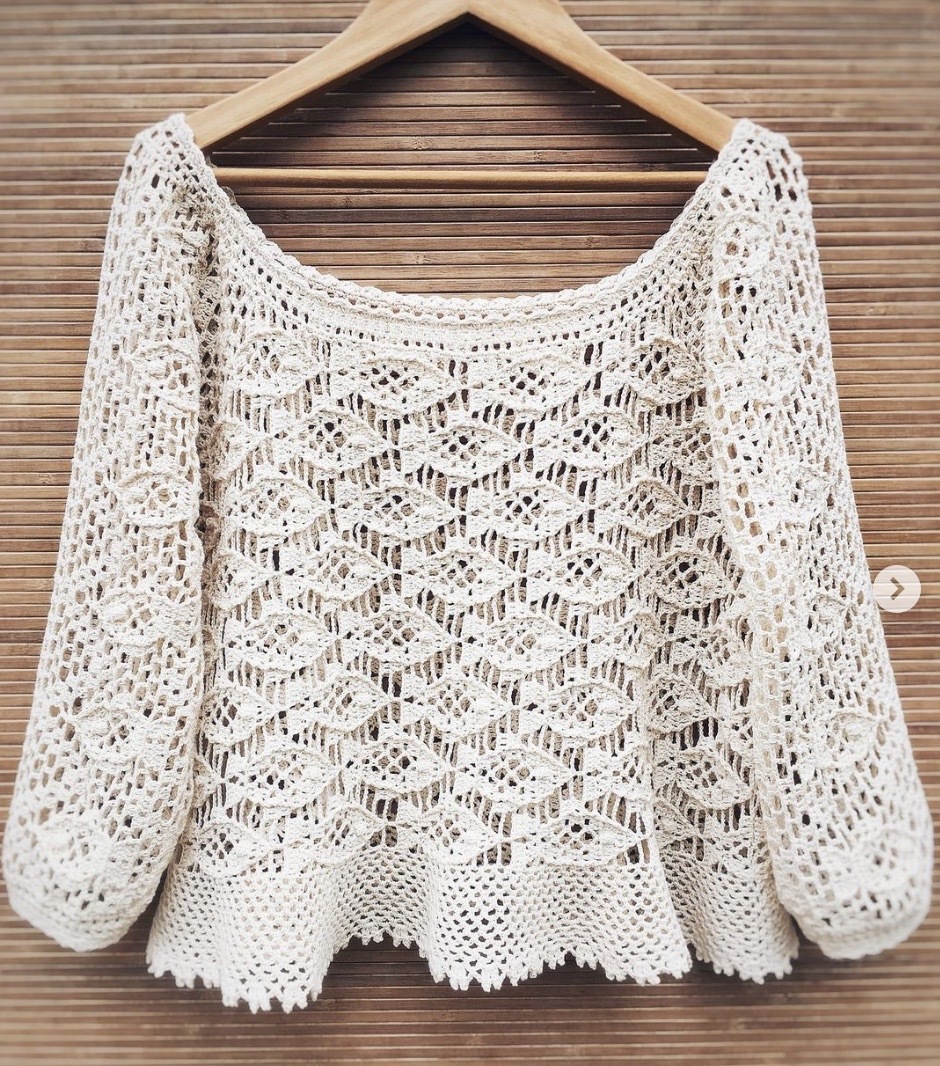 [aishacreative] Кофточка Рыбология (Ольга Маннапова)