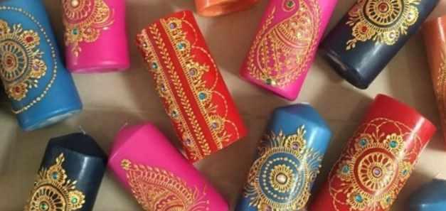 Мехенди на свечах (Ольга Плюсова)