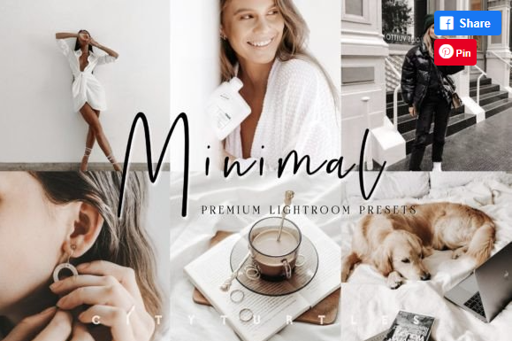 [Creativefabrica] MINIMAL Clean Lightroom Presets